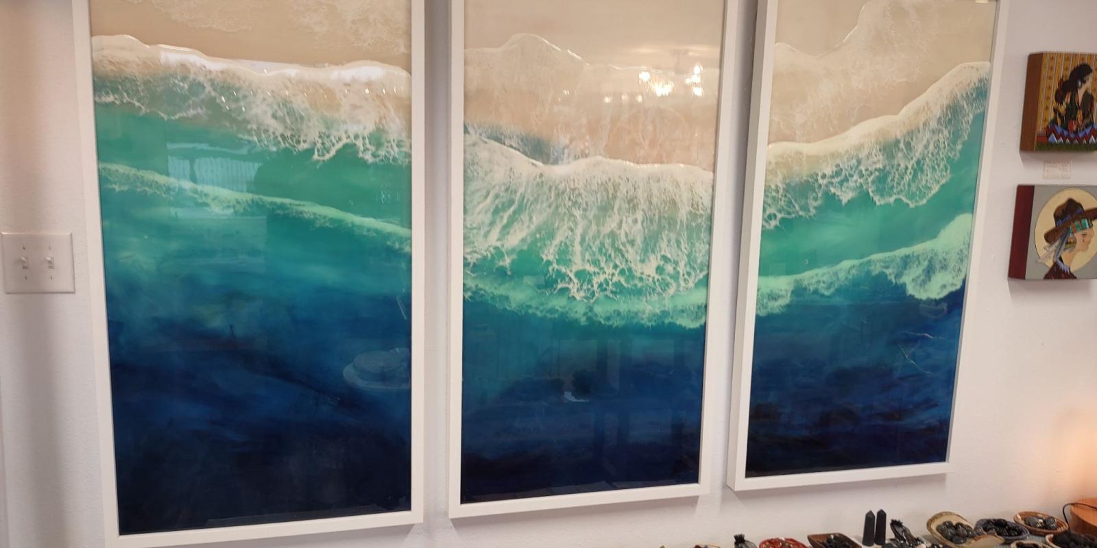 Triptych at Sacred Cedar