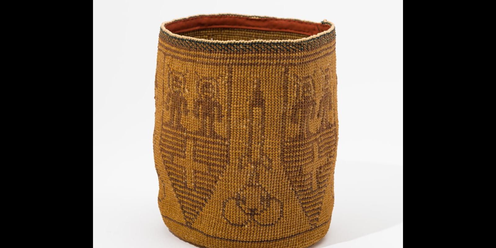 Sally Bag, Joe Feddersen, Waxed Linen