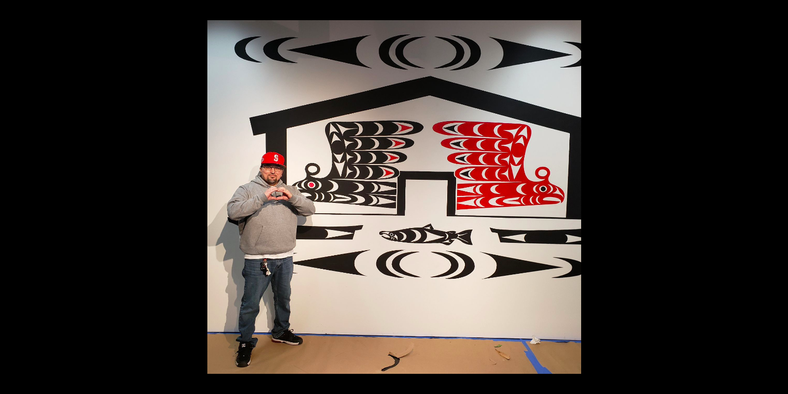 "Ancestral Connections" Whatcom Museum Mural 2024