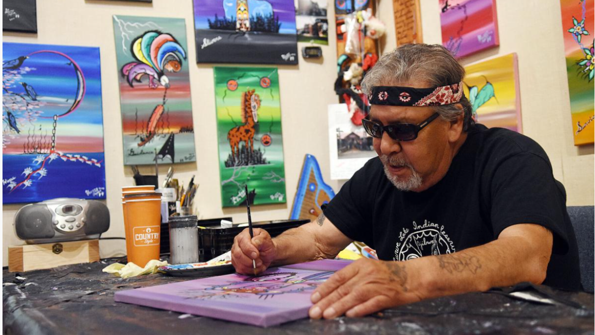 In his own words: Residential school survivor turned artist shares his healing journey