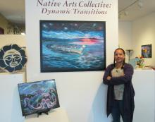 Native Arts Collective 2018 Exhibit at Allied Arts 